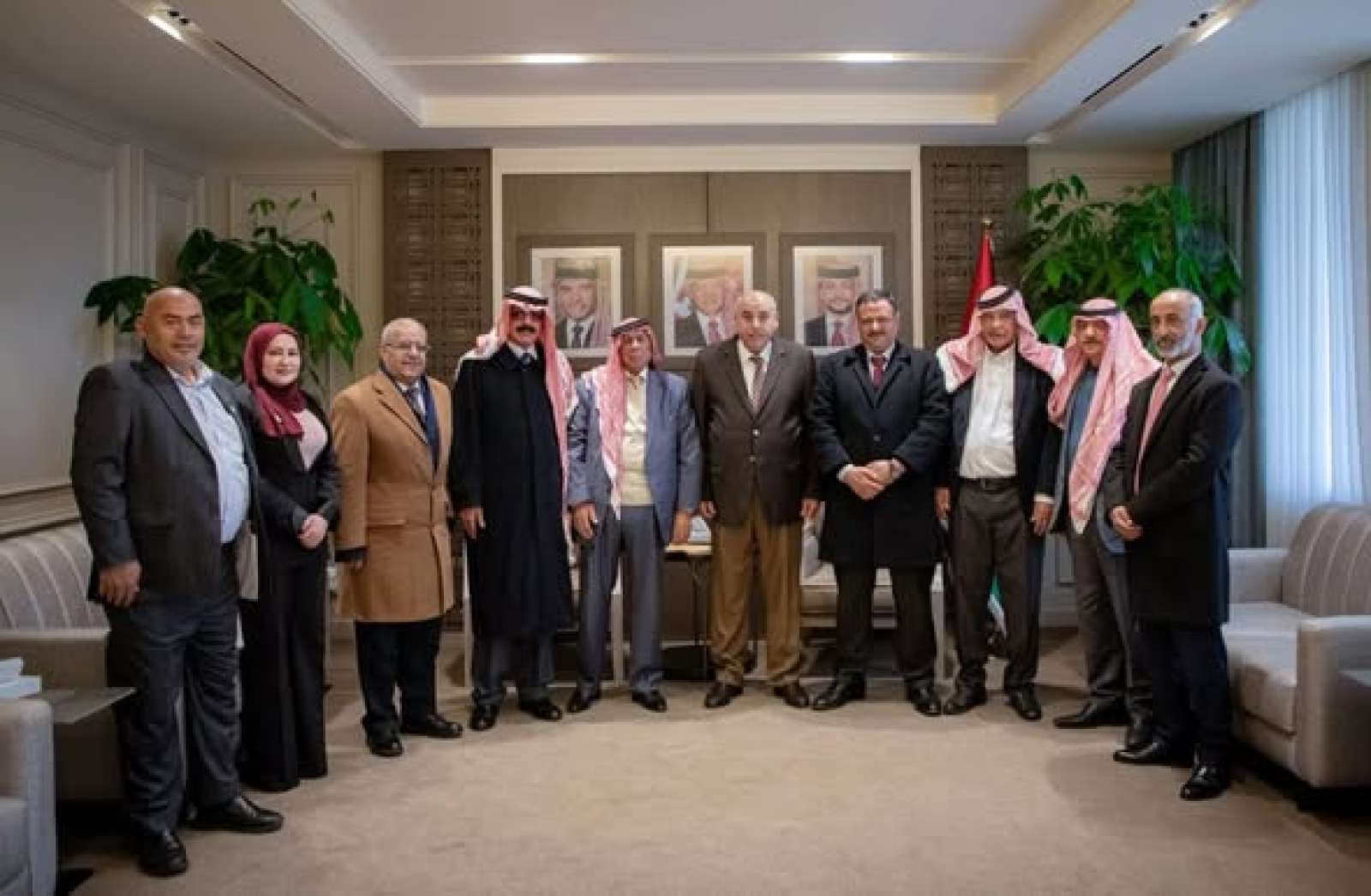 رئيس مجلس النواب يلتقي الاتحاد العام للمزارعين الاردنييين